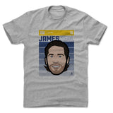 Mens Cotton T-Shirt Heather Gray