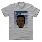 Mens Cotton T-Shirt Heather Gray