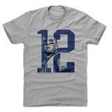 Mens Cotton T-Shirt Heather Gray