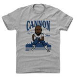 Mens Cotton T-Shirt Heather Gray