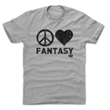 Mens Cotton T-Shirt Heather Gray