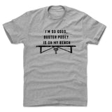 Mens Cotton T-Shirt Heather Gray