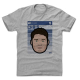 Mens Cotton T-Shirt Heather Gray