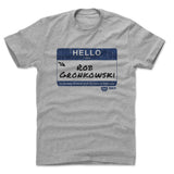 Mens Cotton T-Shirt Heather Gray