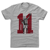 Mens Cotton T-Shirt Heather Gray