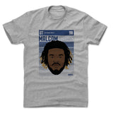 Mens Cotton T-Shirt Heather Gray