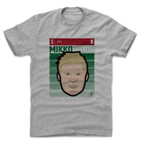 Mens Cotton T-Shirt Heather Gray