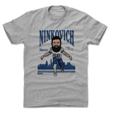 Mens Cotton T-Shirt Heather Gray