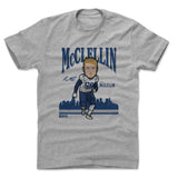 Mens Cotton T-Shirt Heather Gray