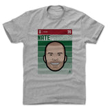 Mens Cotton T-Shirt Heather Gray
