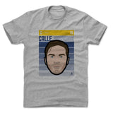 Mens Cotton T-Shirt Heather Gray