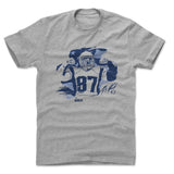 Mens Cotton T-Shirt Heather Gray