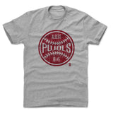 Mens Cotton T-Shirt Heather Gray
