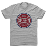 Mens Cotton T-Shirt Heather Gray