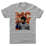 Mens Cotton T-Shirt Heather Gray