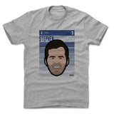Mens Cotton T-Shirt Heather Gray