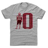 Mens Cotton T-Shirt Heather Gray