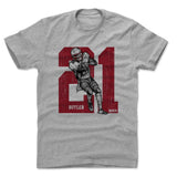 Mens Cotton T-Shirt Heather Gray