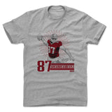 Mens Cotton T-Shirt Heather Gray