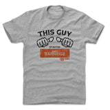 Mens Cotton T-Shirt Heather Gray