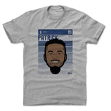 Mens Cotton T-Shirt Heather Gray
