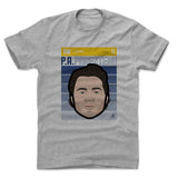 Mens Cotton T-Shirt Heather Gray