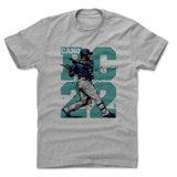 Mens Cotton T-Shirt Heather Gray
