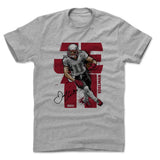 Mens Cotton T-Shirt Heather Gray