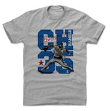 Mens Cotton T-Shirt Heather Gray