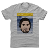 Mens Cotton T-Shirt Heather Gray