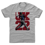 Mens Cotton T-Shirt Heather Gray