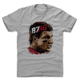 Mens Cotton T-Shirt Heather Gray