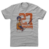 Mens Cotton T-Shirt Heather Gray