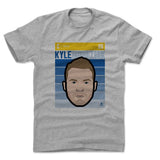 Mens Cotton T-Shirt Heather Gray