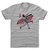 Mens Cotton T-Shirt Heather Gray