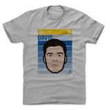 Mens Cotton T-Shirt Heather Gray