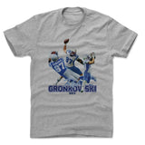 Mens Cotton T-Shirt Heather Gray