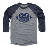 Mens Baseball T-Shirt Navy / Heather Gray
