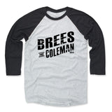 Mens Baseball T-Shirt Black / Ash