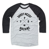 Mens Baseball T-Shirt Black / Ash