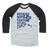 Mens Baseball T-Shirt Black / Ash