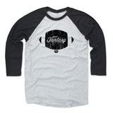 Mens Baseball T-Shirt Black / Ash