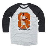 Mens Baseball T-Shirt Black / Ash