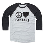 Mens Baseball T-Shirt Black / Ash