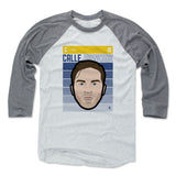 Mens Baseball T-Shirt Heather Gray / Ash