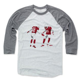 Mens Baseball T-Shirt Heather Gray / Ash