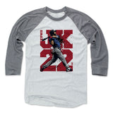 Mens Baseball T-Shirt Heather Gray / Ash