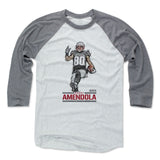 Mens Baseball T-Shirt Heather Gray / Ash