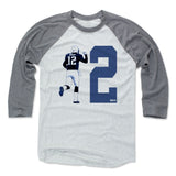 Mens Baseball T-Shirt Heather Gray / Ash
