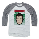 Mens Baseball T-Shirt Heather Gray / Ash